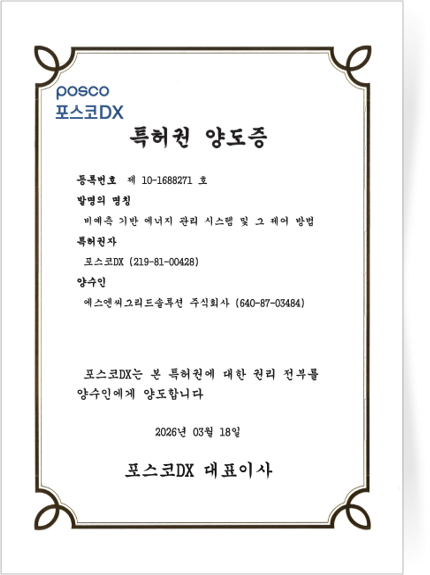 특허권 양도증
